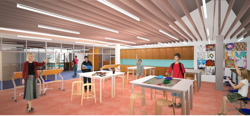 Interior Design Architects - Al Batinah International School
